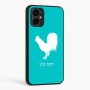 כיסוי בעיצוב אישי עם השם שלך לדגם - Motorola Moto G34 5G בעיצוב תרנגול