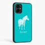 כיסוי בעיצוב אישי עם השם שלך לדגם - Motorola Moto G34 5G בעיצוב זברה