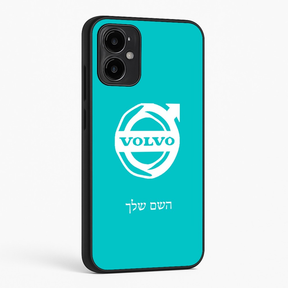 כיסוי בעיצוב אישי עם השם שלך לדגם - Motorola Moto G34 5G בעיצוב וולוו