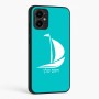 כיסוי בעיצוב אישי עם השם שלך לדגם - Motorola Moto G34 5G בעיצוב סירה