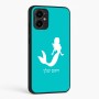 כיסוי בעיצוב אישי עם השם שלך לדגם - Motorola Moto G34 5G בעיצוב בתולת ים - אישה