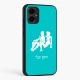 כיסוי בעיצוב אישי עם השם שלך לדגם - Motorola Moto G34 5G בעיצוב מזלות - תאומים