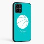 כיסוי בעיצוב אישי עם השם שלך לדגם - Motorola Moto G34 5G בעיצוב כדורסל