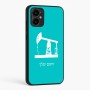 כיסוי בעיצוב אישי עם השם שלך לדגם - Motorola Moto G34 5G בעיצוב באר נפט