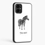 כיסוי בעיצוב אישי עם השם שלך לדגם - Motorola Moto G34 5G בעיצוב זברה