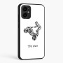 כיסוי בעיצוב אישי עם השם שלך לדגם - Motorola Moto G34 5G בעיצוב רוכב טרקטורונים
