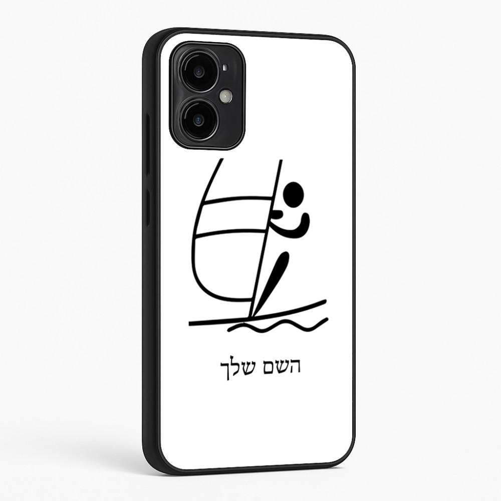 כיסוי בעיצוב אישי עם השם שלך לדגם - Motorola Moto G34 5G בעיצוב שייט אולימפי