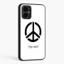 כיסוי בעיצוב אישי עם השם שלך לדגם - Motorola Moto G34 5G בעיצוב סמל השלום