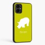 כיסוי בעיצוב אישי עם השם שלך לדגם - Motorola Moto G34 5G בעיצוב קרנף