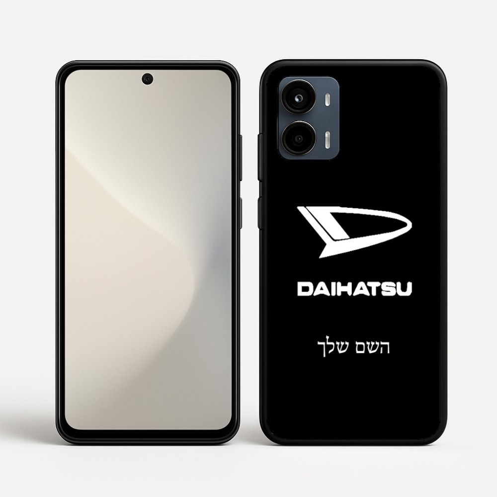 כיסוי בעיצוב אישי עם השם שלך לדגם - Motorola Moto G34 5G בעיצוב דייהטסו