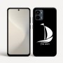 כיסוי בעיצוב אישי עם השם שלך לדגם - Motorola Moto G34 5G בעיצוב סירה