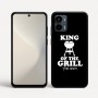 כיסוי בעיצוב אישי עם השם שלך לדגם - Motorola Moto G34 5G בעיצוב מלך הגריל