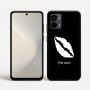 כיסוי בעיצוב אישי עם השם שלך לדגם - Motorola Moto G34 5G בעיצוב שפתיים - נשיקה