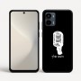 כיסוי בעיצוב אישי עם השם שלך לדגם - Motorola Moto G34 5G בעיצוב מיקרופון