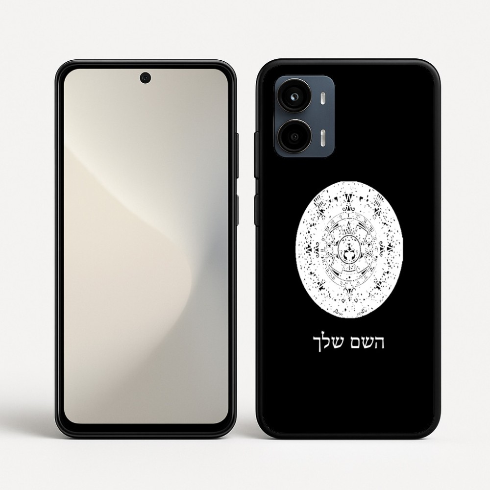 כיסוי בעיצוב אישי עם השם שלך לדגם - Motorola Moto G34 5G בעיצוב לוח שנה אצטקי של המאיה