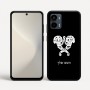 כיסוי בעיצוב אישי עם השם שלך לדגם - Motorola Moto G34 5G בעיצוב פרחי קרן