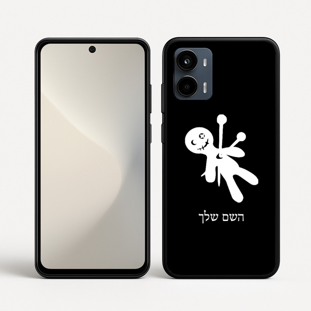 כיסוי בעיצוב אישי עם השם שלך לדגם - Motorola Moto G34 5G בעיצוב וודו