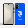 כיסוי בעיצוב אישי עם השם שלך לדגם - Motorola Moto G34 5G בעיצוב ראש סוס