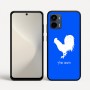 כיסוי בעיצוב אישי עם השם שלך לדגם - Motorola Moto G34 5G בעיצוב תרנגול