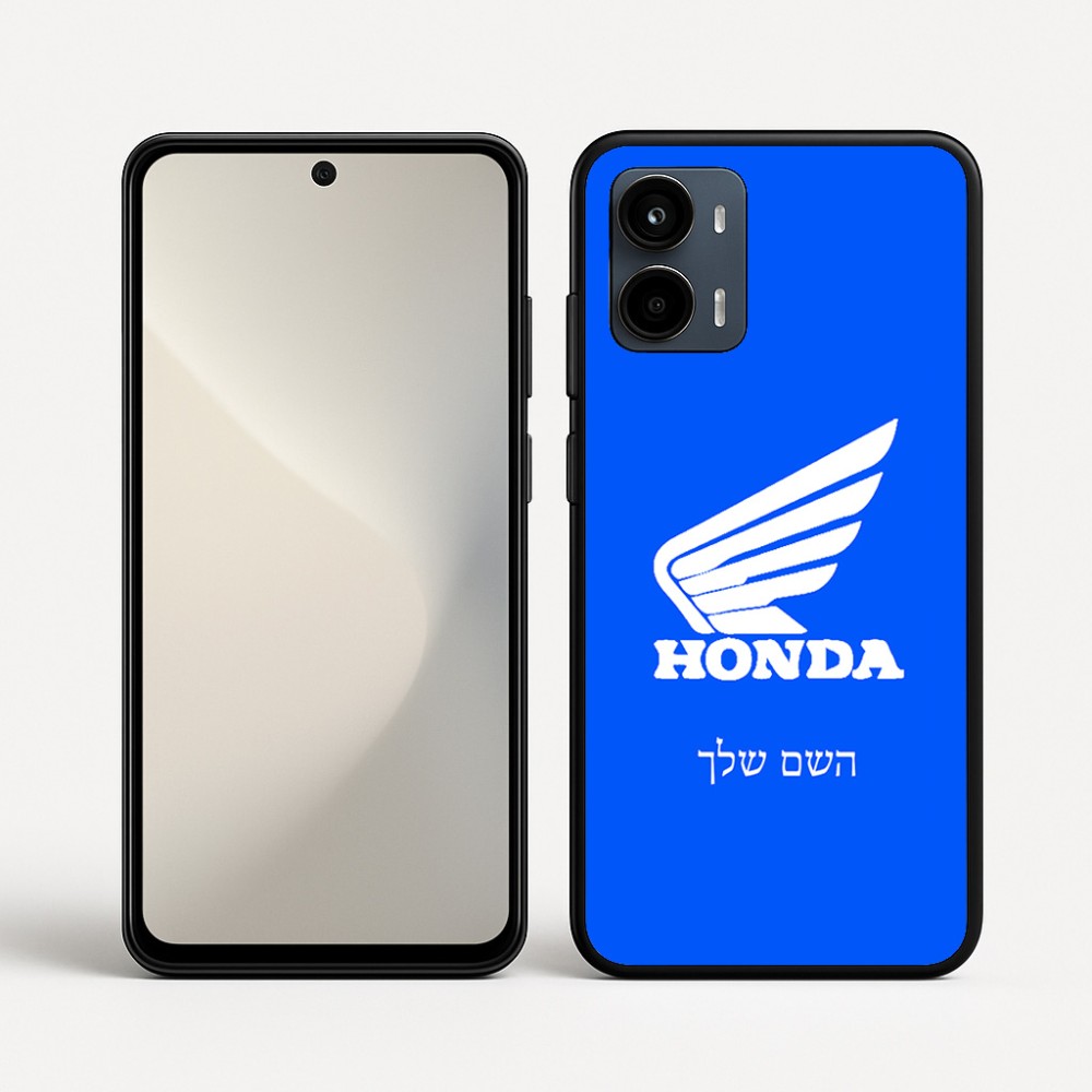 כיסוי בעיצוב אישי עם השם שלך לדגם - Motorola Moto G34 5G בעיצוב הונדה