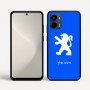 כיסוי בעיצוב אישי עם השם שלך לדגם - Motorola Moto G34 5G בעיצוב פיג'ו