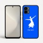 כיסוי בעיצוב אישי עם השם שלך לדגם - Motorola Moto G34 5G בעיצוב בלרינה