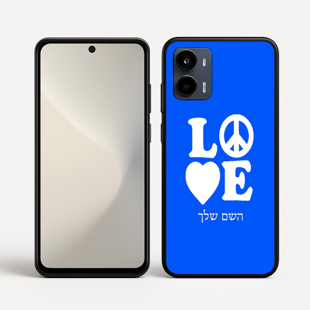 כיסוי בעיצוב אישי עם השם שלך לדגם - Motorola Moto G34 5G בעיצוב אהבה