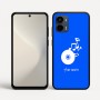כיסוי בעיצוב אישי עם השם שלך לדגם - Motorola Moto G34 5G בעיצוב תקליטור - אזור מוזיקה