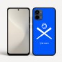 כיסוי בעיצוב אישי עם השם שלך לדגם - Motorola Moto G34 5G בעיצוב כדור בסיס