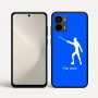 כיסוי בעיצוב אישי עם השם שלך לדגם - Motorola Moto G34 5G בעיצוב לוחם סייף