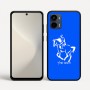 כיסוי בעיצוב אישי עם השם שלך לדגם - Motorola Moto G34 5G בעיצוב רוכב סוסים 2