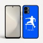 כיסוי בעיצוב אישי עם השם שלך לדגם - Motorola Moto G34 5G בעיצוב קפיצת משוכות