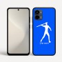 כיסוי בעיצוב אישי עם השם שלך לדגם - Motorola Moto G34 5G בעיצוב זורק כידון