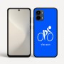 כיסוי בעיצוב אישי עם השם שלך לדגם - Motorola Moto G34 5G בעיצוב אופניים אולימפיים