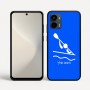 כיסוי בעיצוב אישי עם השם שלך לדגם - Motorola Moto G34 5G בעיצוב קיאק אולימפי