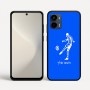 כיסוי בעיצוב אישי עם השם שלך לדגם - Motorola Moto G34 5G בעיצוב שחקן כדורגל