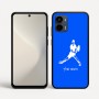 כיסוי בעיצוב אישי עם השם שלך לדגם - Motorola Moto G34 5G בעיצוב שחקן טניס