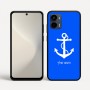 כיסוי בעיצוב אישי עם השם שלך לדגם - Motorola Moto G34 5G בעיצוב לעגן