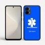 כיסוי בעיצוב אישי עם השם שלך לדגם - Motorola Moto G34 5G בעיצוב חובש
