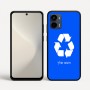 כיסוי בעיצוב אישי עם השם שלך לדגם - Motorola Moto G34 5G בעיצוב למחזר