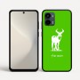 כיסוי בעיצוב אישי עם השם שלך לדגם - Motorola Moto G34 5G בעיצוב צבי