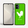כיסוי בעיצוב אישי עם השם שלך לדגם - Motorola Moto G34 5G בעיצוב תרנגול