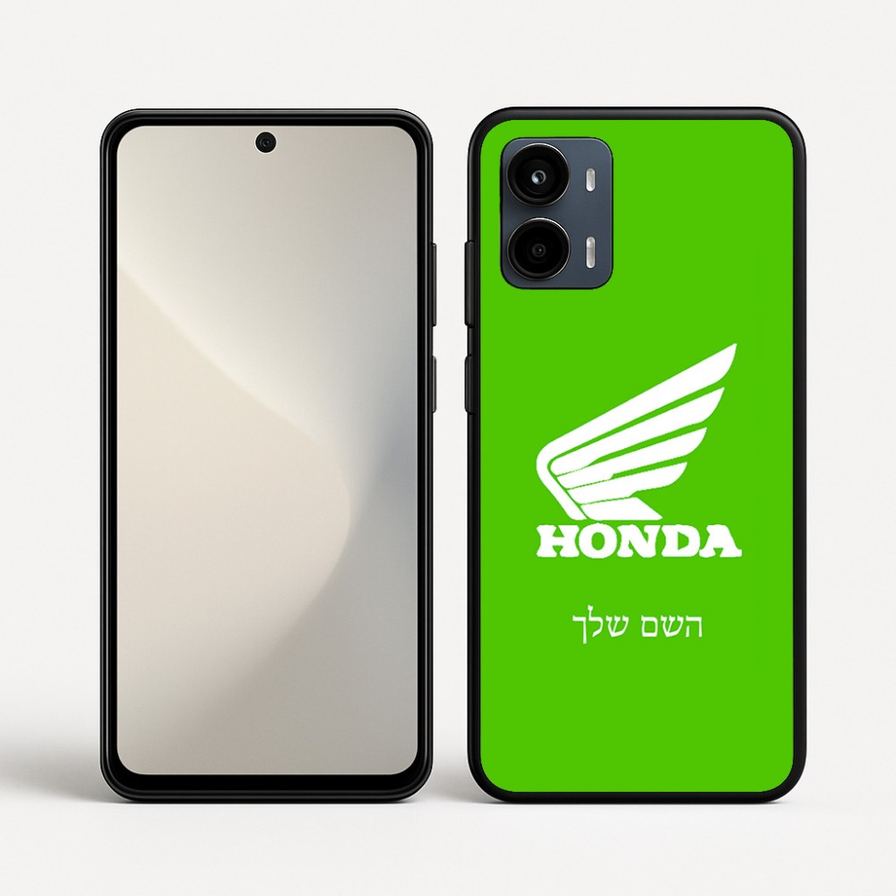 כיסוי בעיצוב אישי עם השם שלך לדגם - Motorola Moto G34 5G בעיצוב הונדה