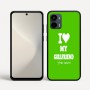 כיסוי בעיצוב אישי עם השם שלך לדגם - Motorola Moto G34 5G בעיצוב אוהב את החברה שלי