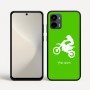 כיסוי בעיצוב אישי עם השם שלך לדגם - Motorola Moto G34 5G בעיצוב מוטוקרוס