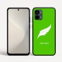 כיסוי בעיצוב אישי עם השם שלך לדגם - Motorola Moto G34 5G בעיצוב נוצת נוצה