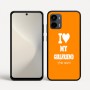 כיסוי בעיצוב אישי עם השם שלך לדגם - Motorola Moto G34 5G בעיצוב אוהב את החברה שלי