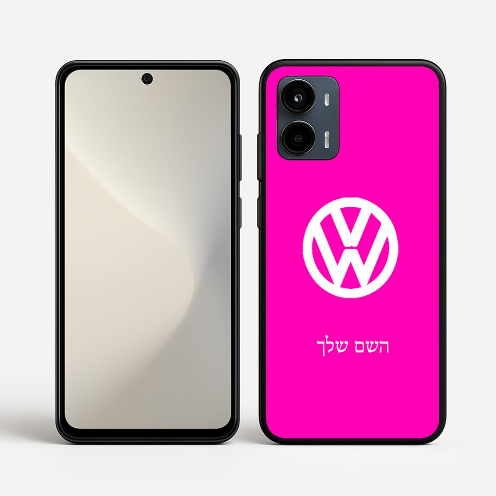 כיסוי בעיצוב אישי עם השם שלך לדגם - Motorola Moto G34 5G בעיצוב פולקסווגן