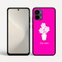 כיסוי בעיצוב אישי עם השם שלך לדגם - Motorola Moto G34 5G בעיצוב פרח