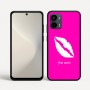 כיסוי בעיצוב אישי עם השם שלך לדגם - Motorola Moto G34 5G בעיצוב שפתיים - נשיקה